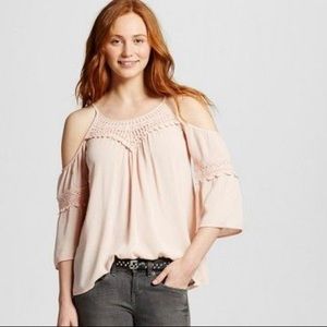 Mossimo Cold Shoulder Top